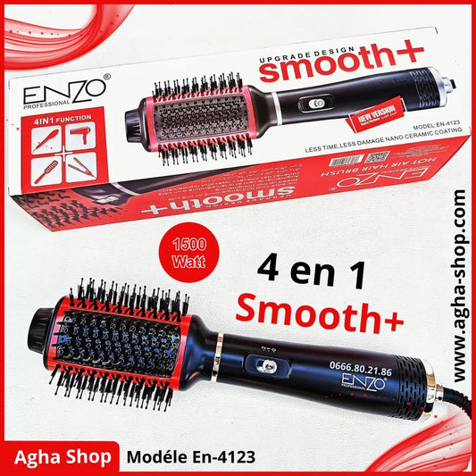 4en1 ENZO Smooth ودّعي الفوضى… واستقبلي شعرًا ناعمًا ومتناسقًا مع