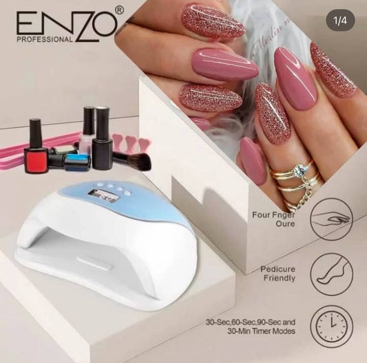 ENZO UV 240W  احصلي على أظافر مثالية بلمسة احترافية مع مصباح