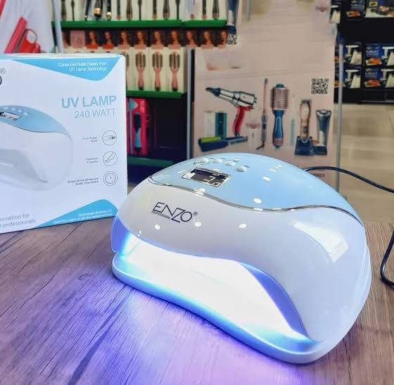 ENZO UV 240W  احصلي على أظافر مثالية بلمسة احترافية مع مصباح